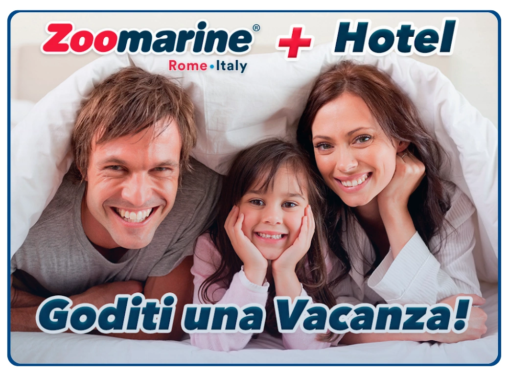 Con la tua famiglia alloggiate presso gli alberghi collegati a Zoomarine