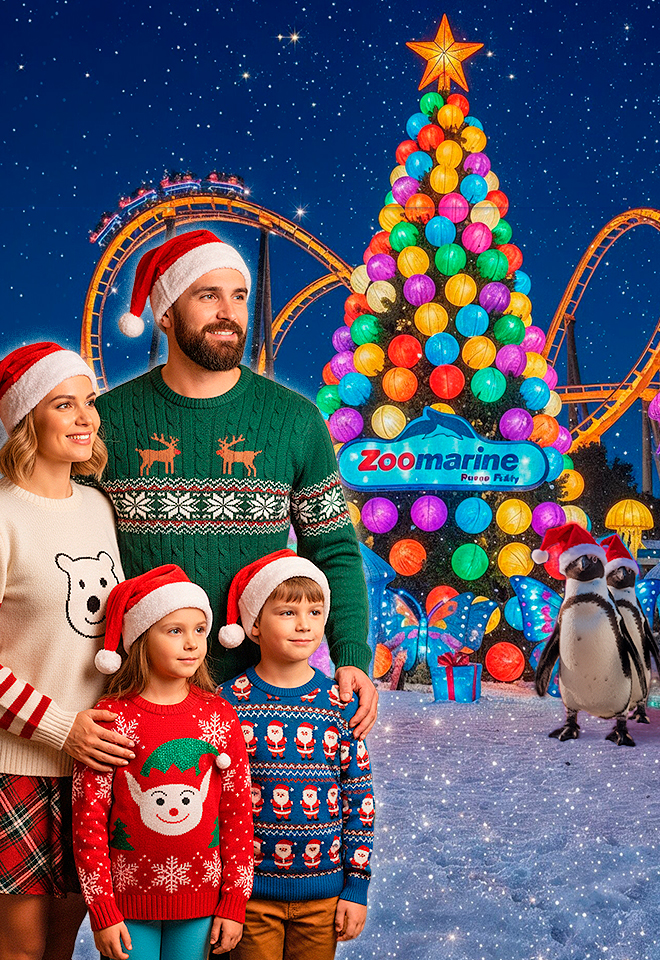 Zoomarine pacchetto parco e hotel - soggiorno incluso con ingresso al parco Zoologico per tutta la famiglia