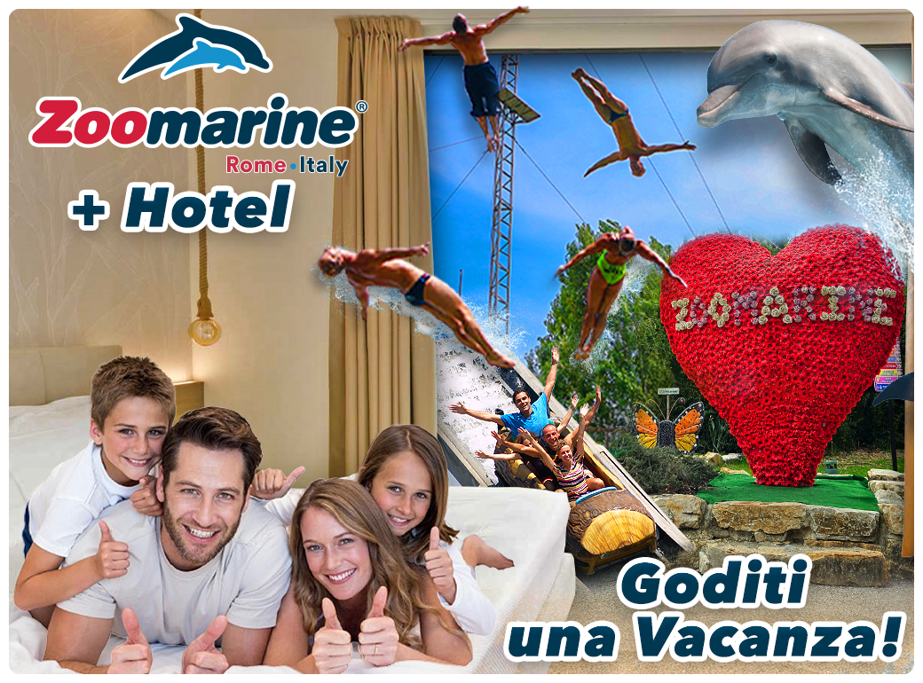Con la tua famiglia alloggiate presso gli alberghi collegati a Zoomarine