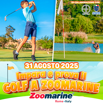 Evento IMPARA E PROVA IL GOLF A ZOOMARINE A Zoomarine