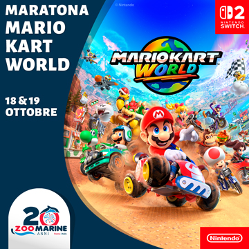 MARATONA MARIO KART WORLD