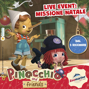 MISSIONE NATALE CON PINOCCHIO E FREEDA