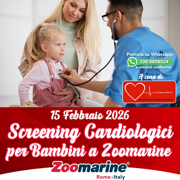 SCREENING CARDIOLOGICO GRATUITO PER BAMBINI