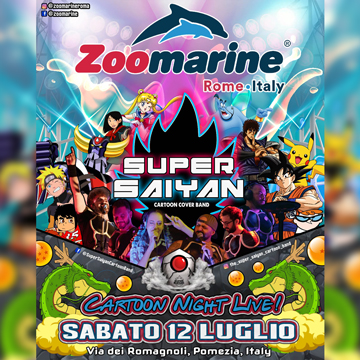 SUPER SAYAN CARTOON COVER BAND