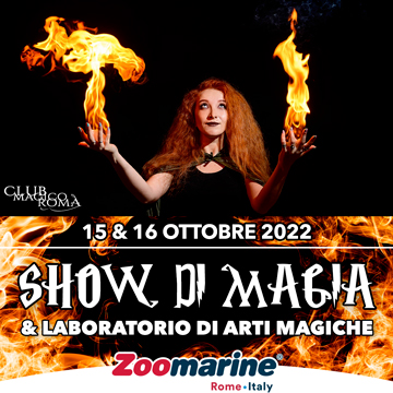 SHOW DI MAGIA 15 E 16 OTTOBRE