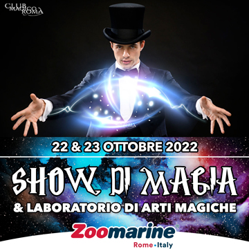 SHOW DI MAGIA 22 E 23 OTTOBRE