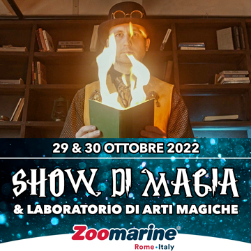 SHOW DI MAGIA 29 e 30 OTTOBRE