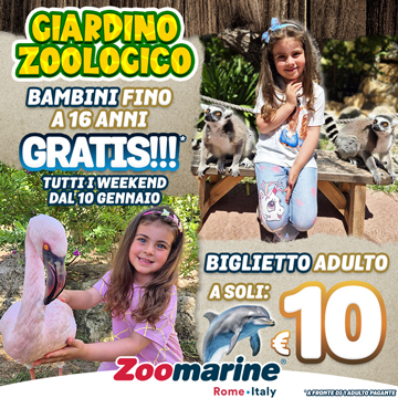 Promozione Zoomarine